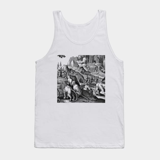 Animal Life Forest Tank Top by ZyDesign